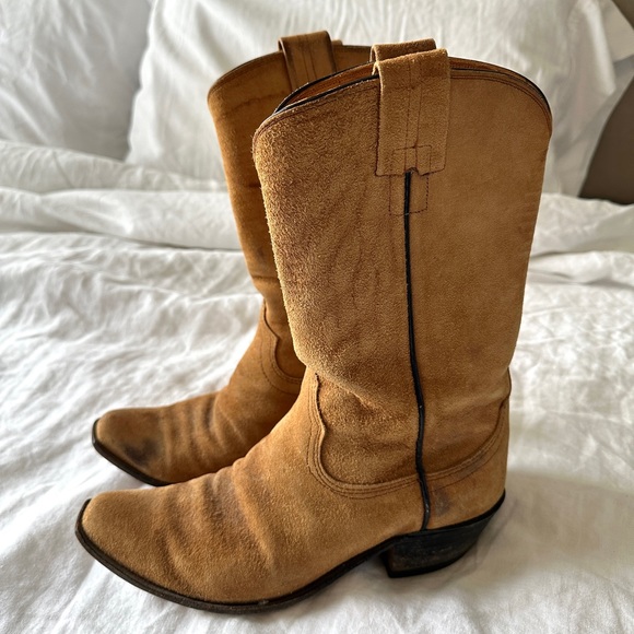 Vintage Cowboy Boots 6.5 C - Picture 1 of 5